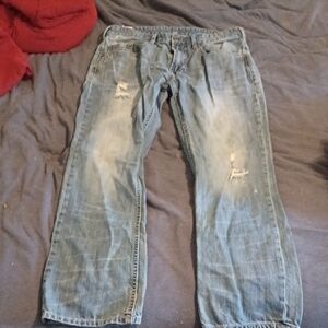 Buffalo David Bitton Blue Relaxed Jeans